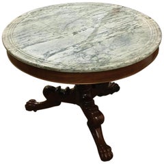 19th Century French Mahogany Gueridon Table
