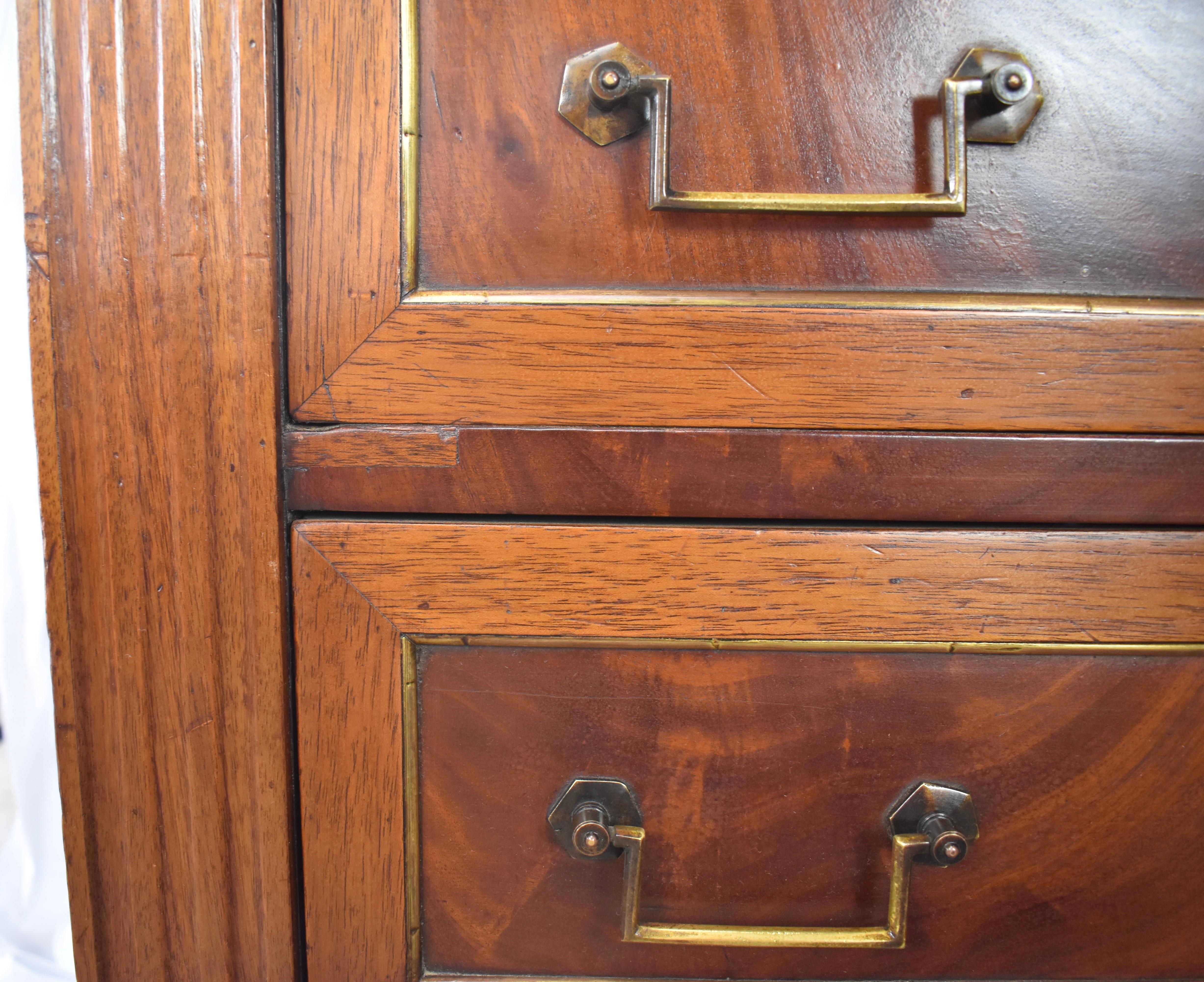 19th Century French Mahogany Louis XVI Commode 7