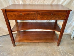 19th Century French Mahogany Server