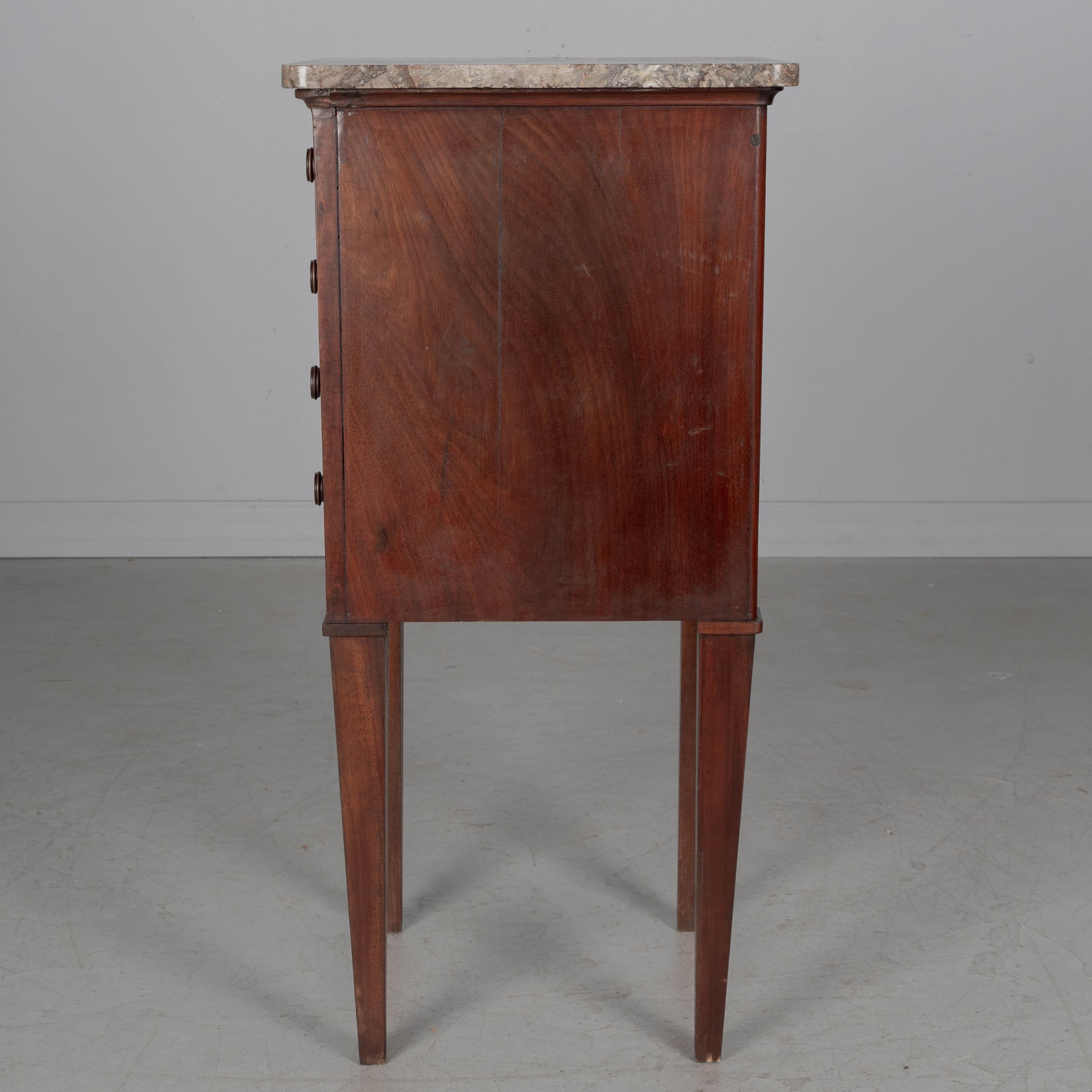 19th Century French Mahogany Side Table For Sale 1