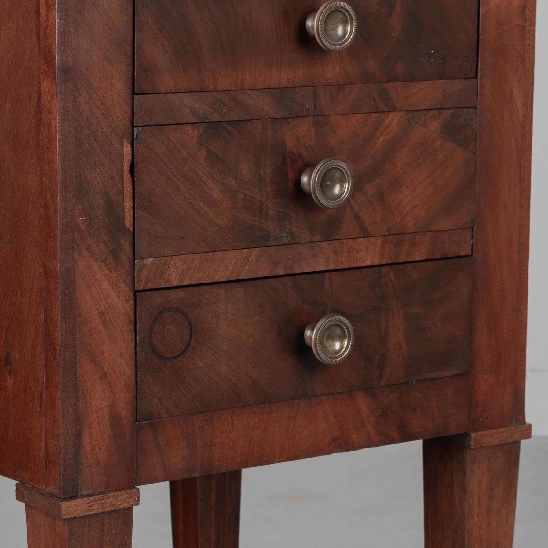 19th Century French Mahogany Side Table For Sale 2