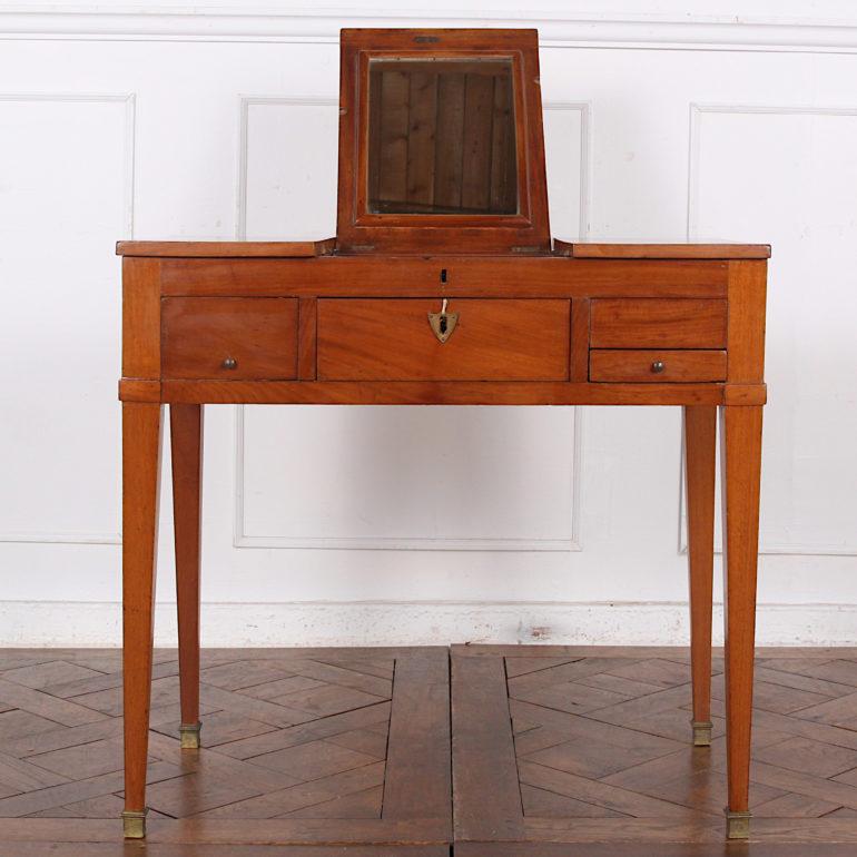 Directoire 19th Century French Mahogany Vanity