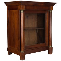 19th Century French Mahogany Vitrine