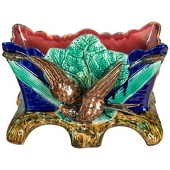 19th Century French Majolica Jardinière