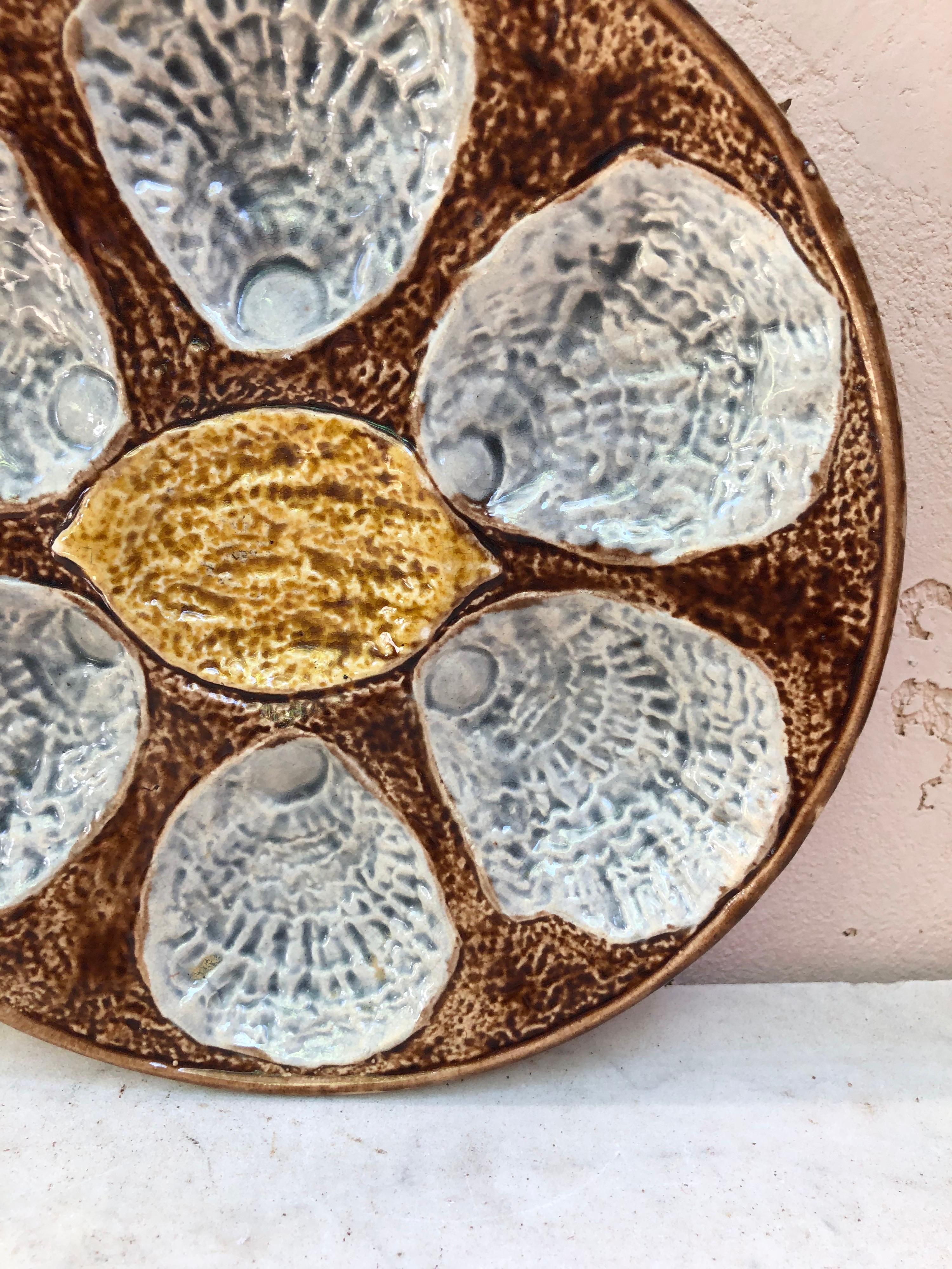 french majolica plates