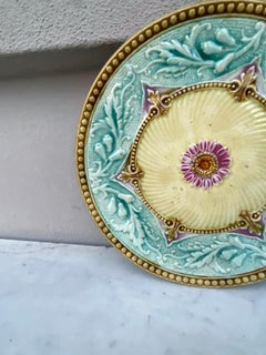 19th Century French Majolica Plate