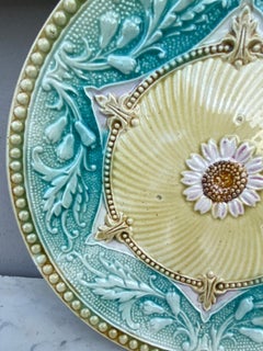 19th Century French Majolica Plate