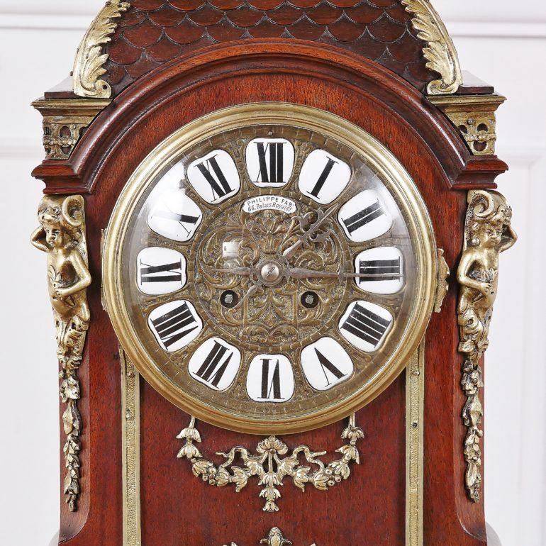 19th Century French Mantel Clock Ormolu Mounted Mantel 4