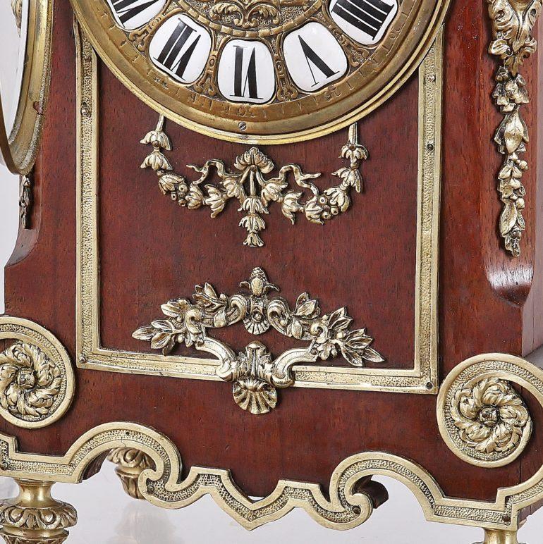 19th Century French Mantel Clock Ormolu Mounted Mantel 1
