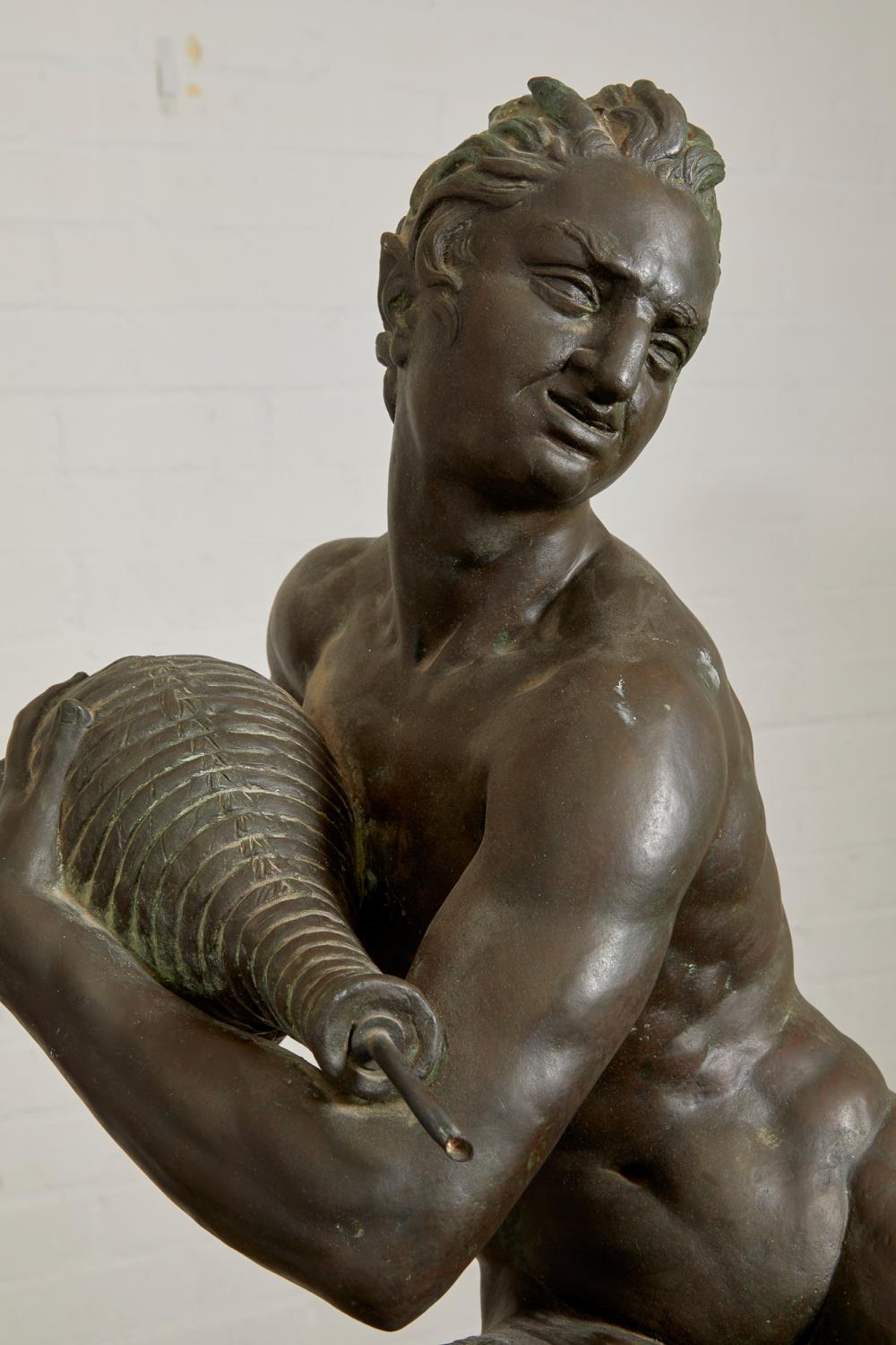 Luigi XV Fontana francese in marmo e bronzo del XIX secolo in vendita