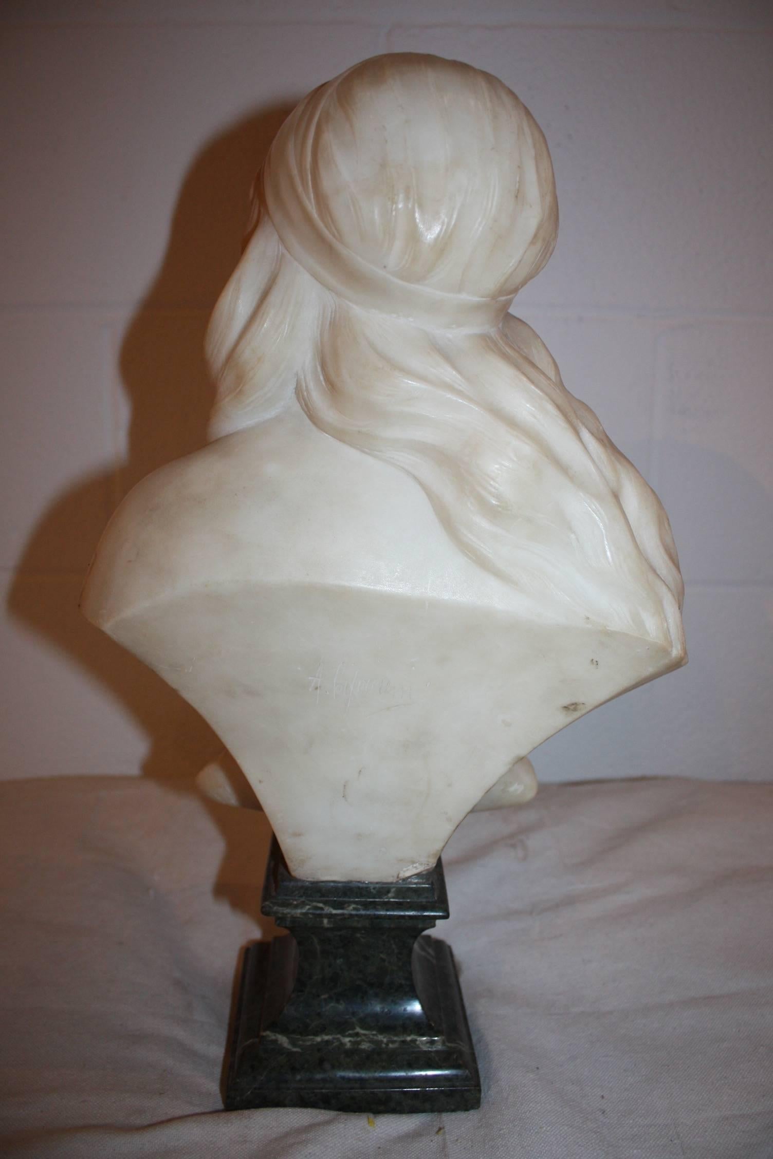 19th Century French Marble Bust 1