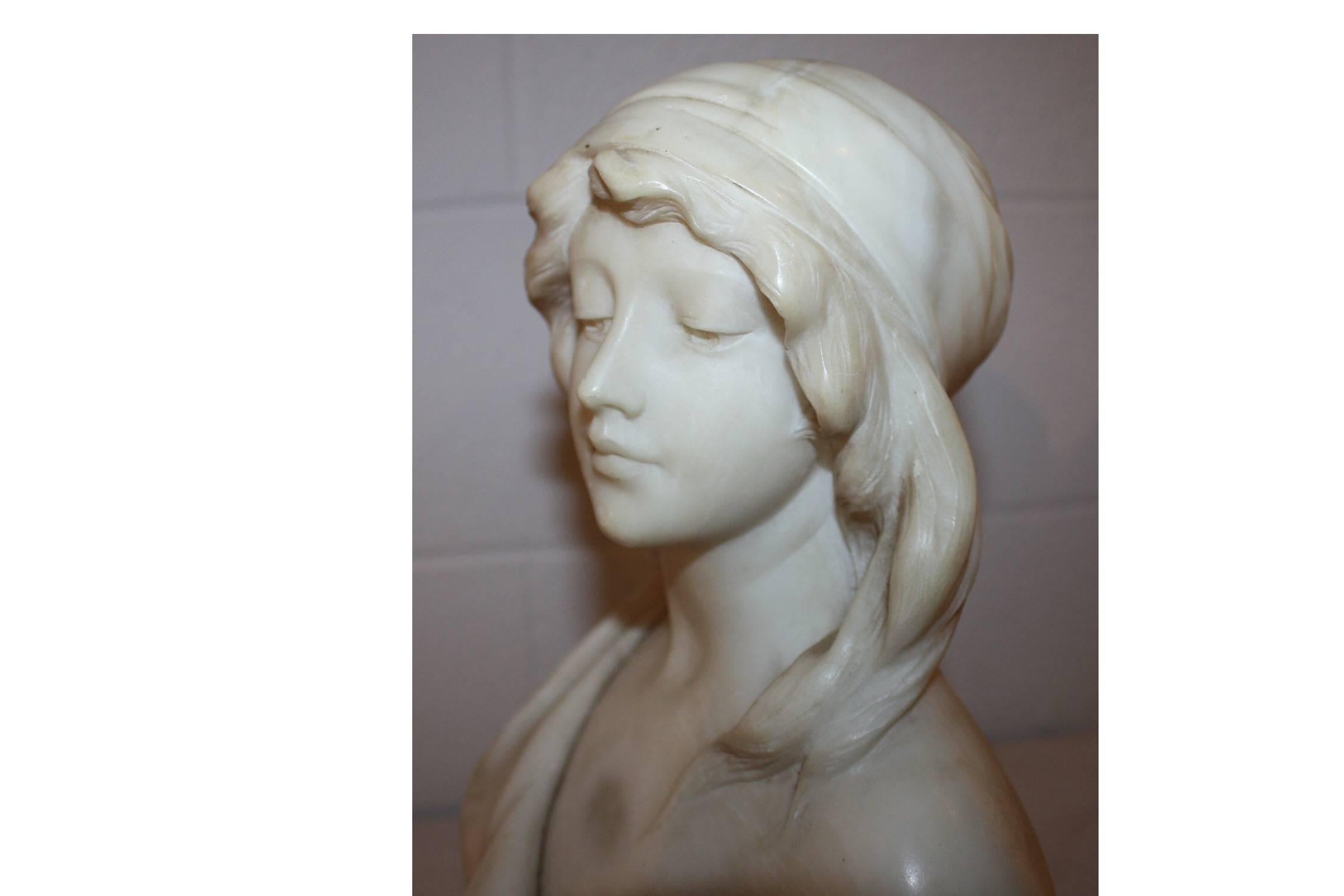 19th Century French Marble Bust 4