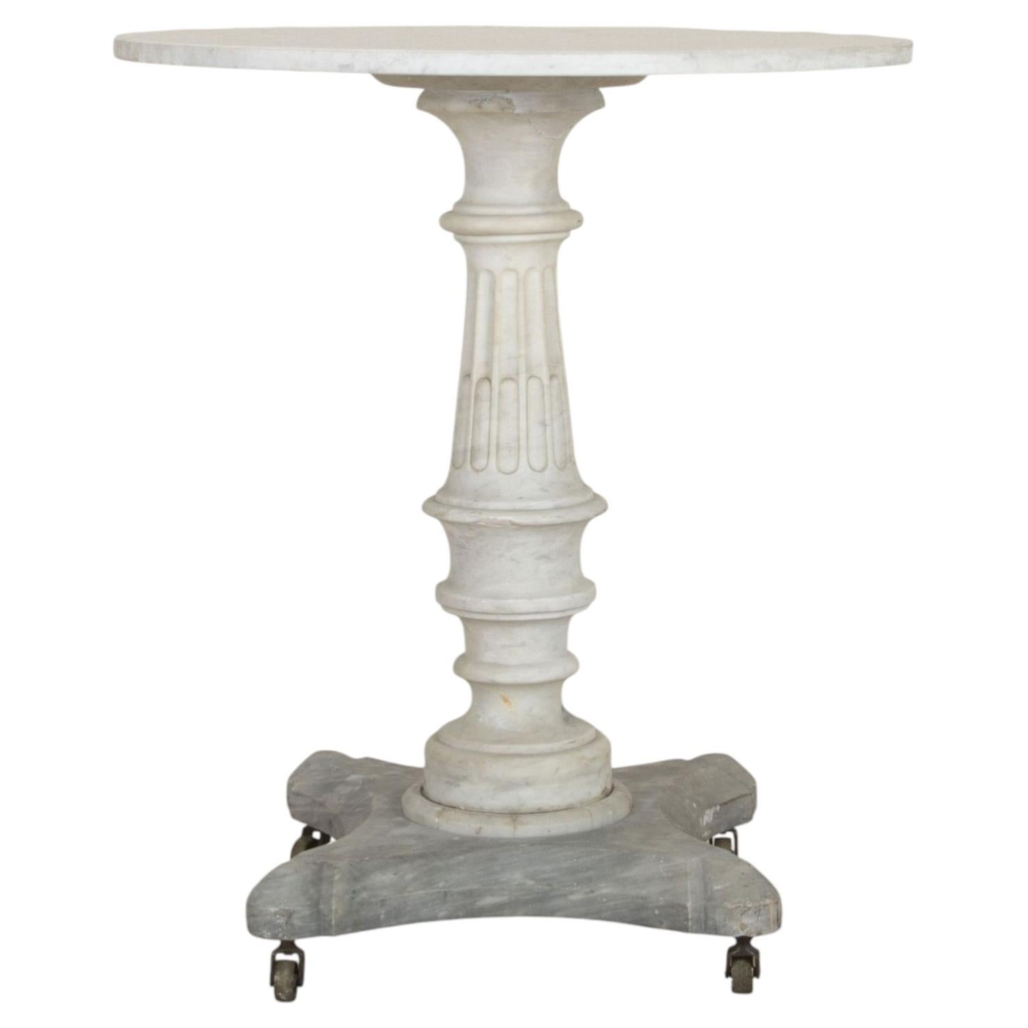 19th Century French Marble Centre Table