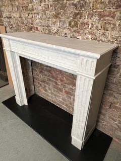 19th Century French Marble Fireplace