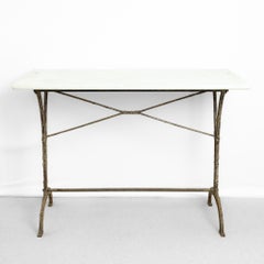 19th Century French Marble Garden Table