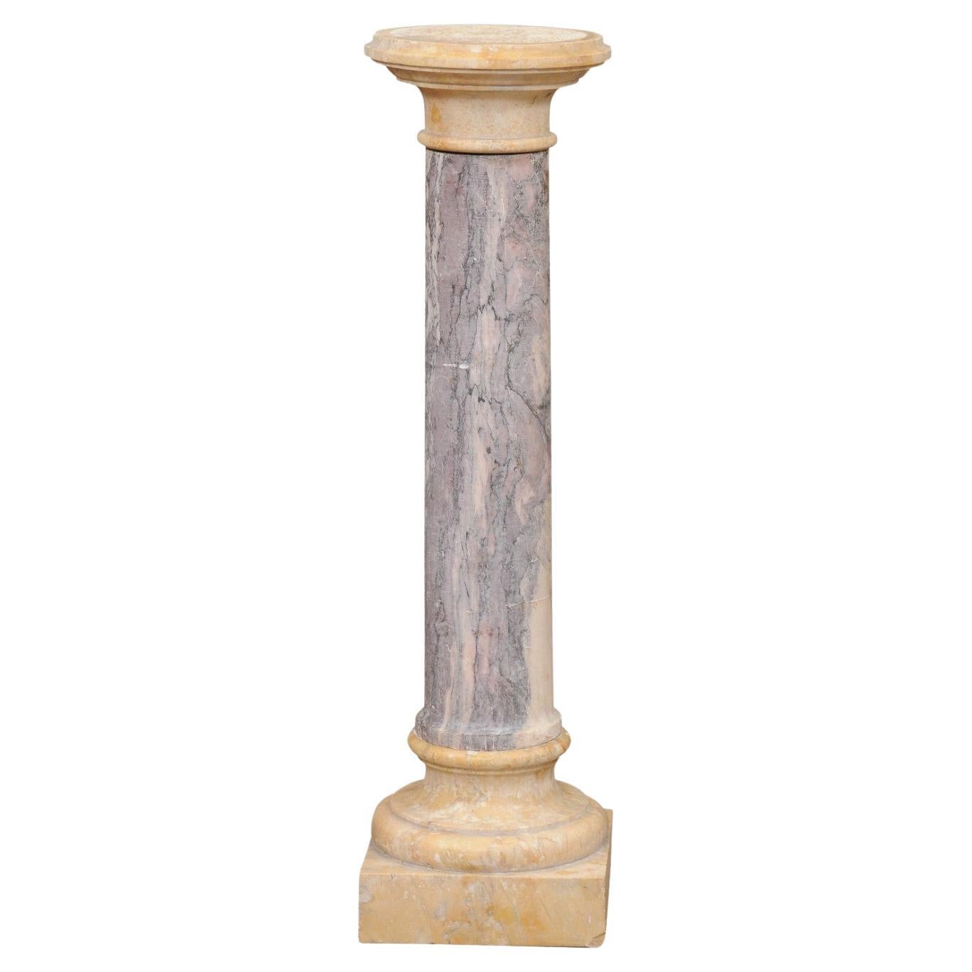 19th Century French Marble Pedestal