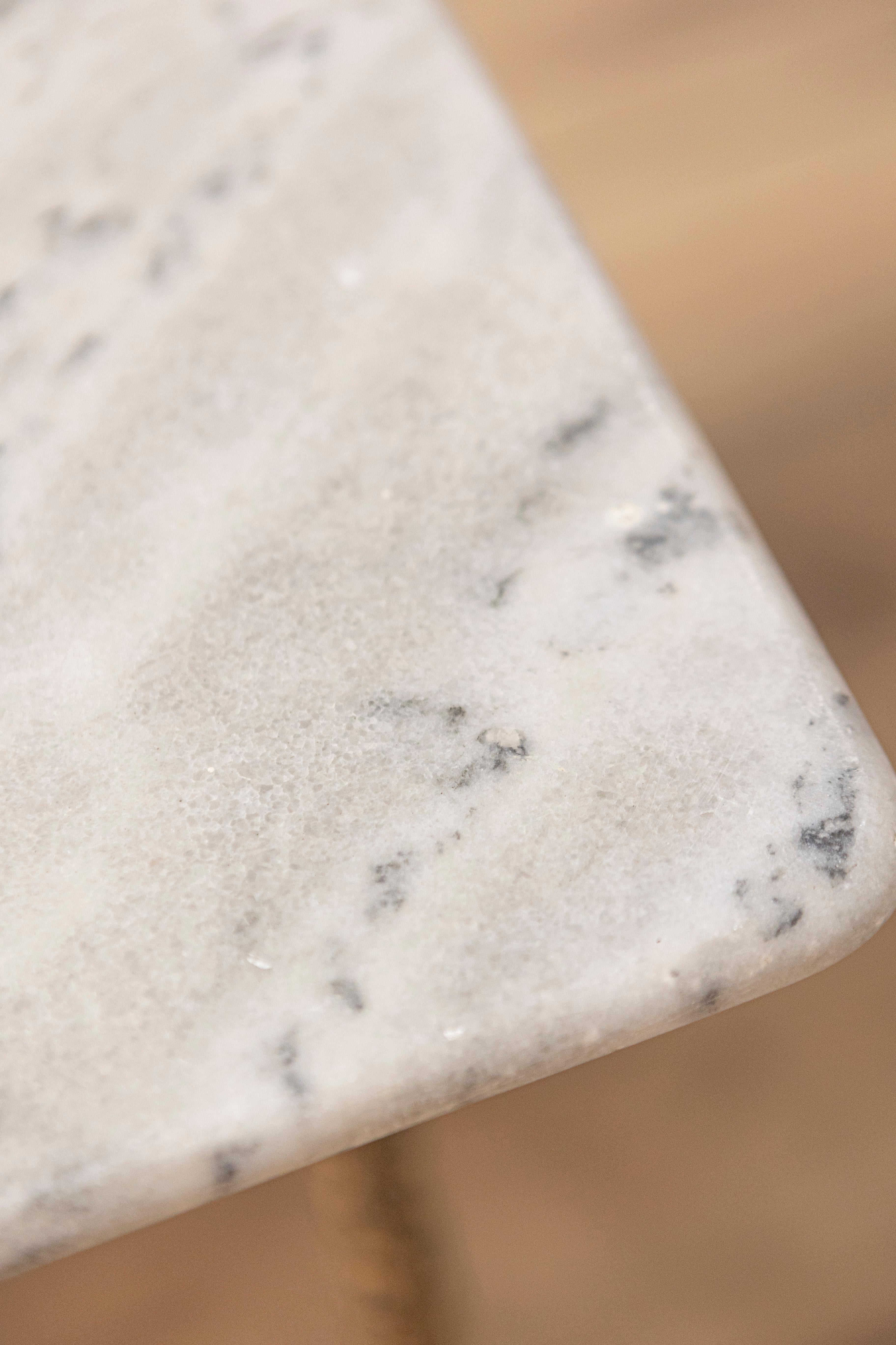 Table de bistrot française du 19e siècle à plateau de marbre en vente 2