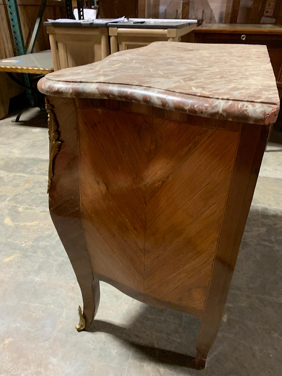 19th Century French Marble-Top Commode 13