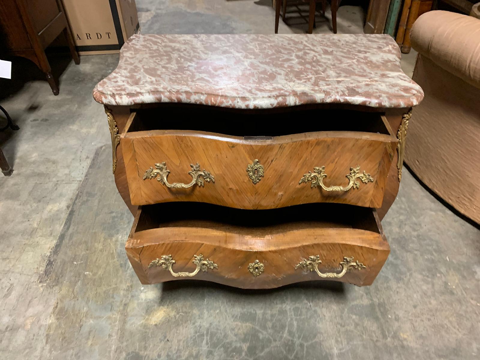 19th Century French Marble-Top Commode 4