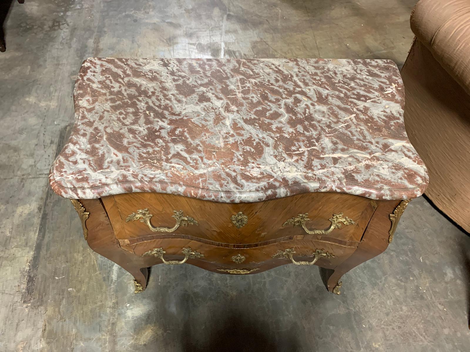 19th Century French Marble-Top Commode 5