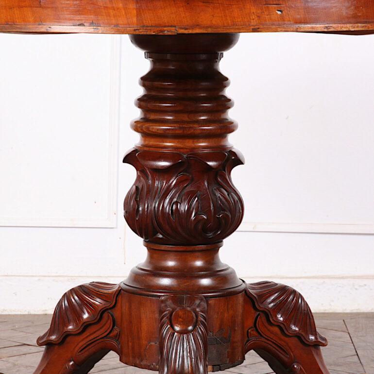 19th Century French Marble Top Gueridon Centre Table 4