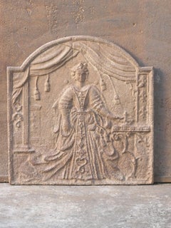 19th Century French 'Marie Leszczyńska' Fireback / Backsplash