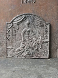 19th Century French 'Marie Leszczyńska' Fireback