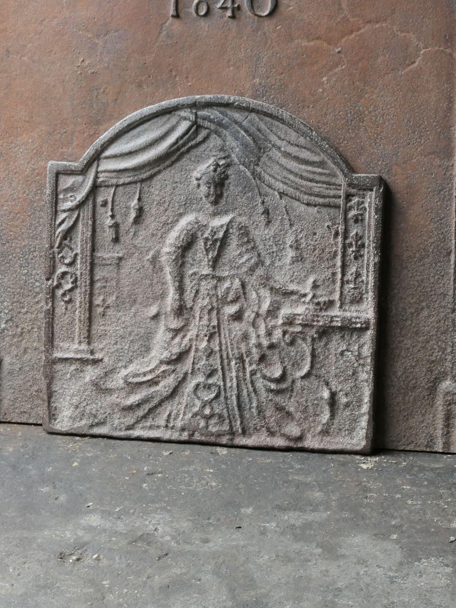 Francese Spalliera del fuoco francese del XIX secolo 