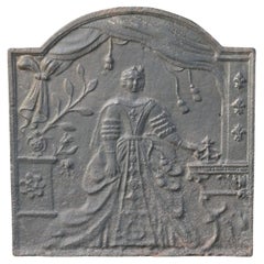 19th Century French 'Marie Leszczyńska' Fireback