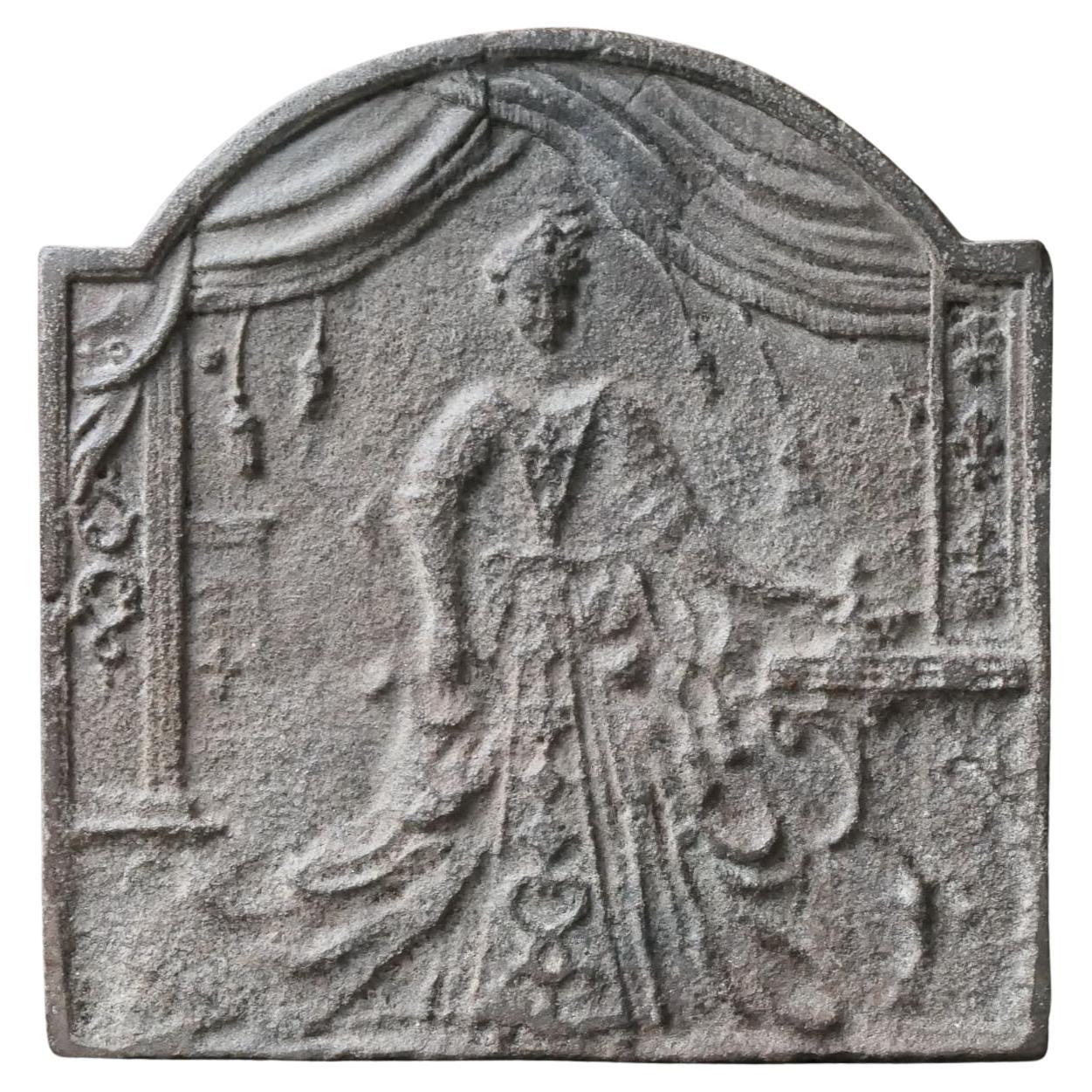 19th Century French 'Marie Leszczyńska' Fireback