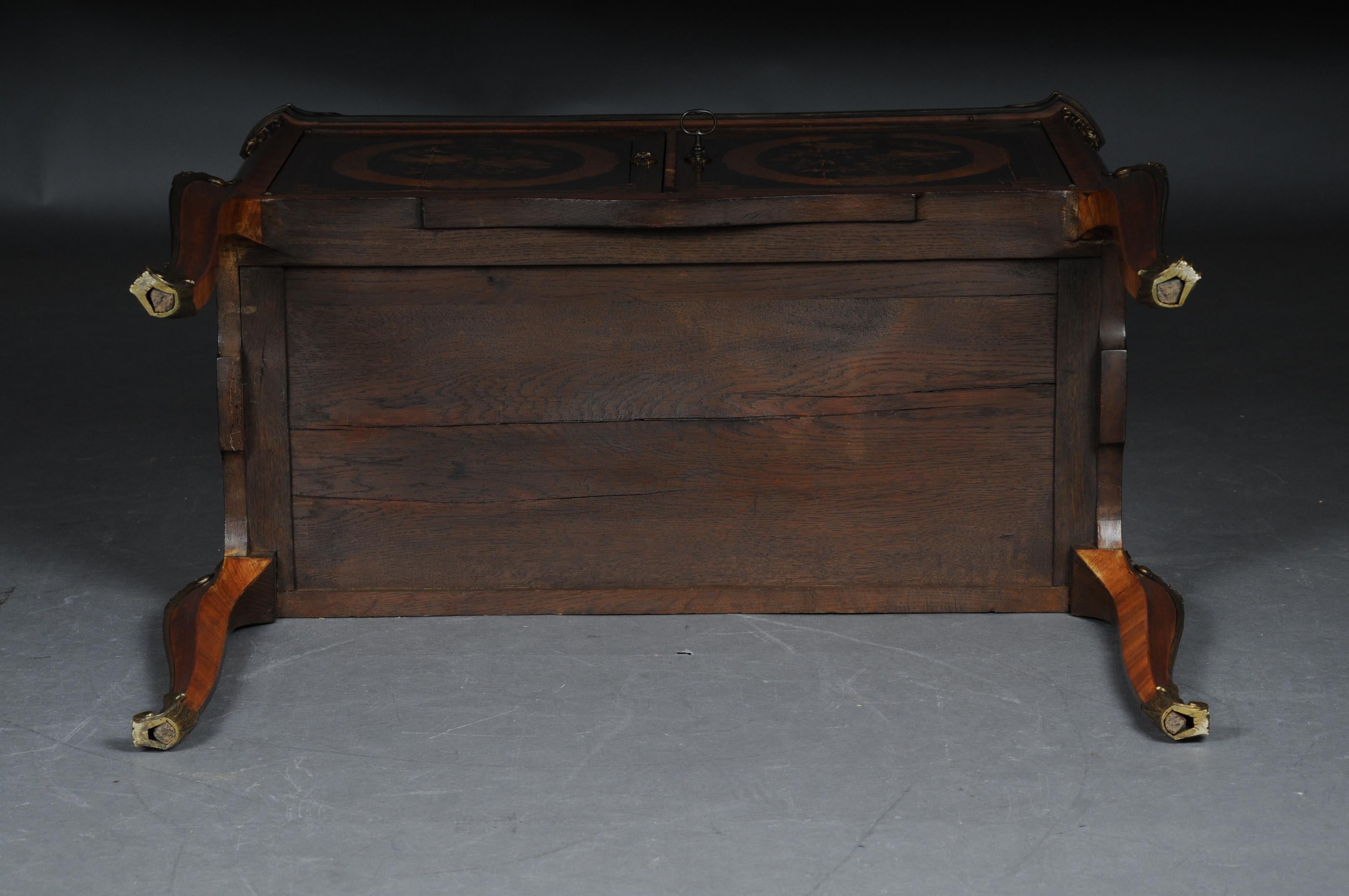 19th Century French Marquetry Dresser Transition, Napoleon III, circa 1870 For Sale 14