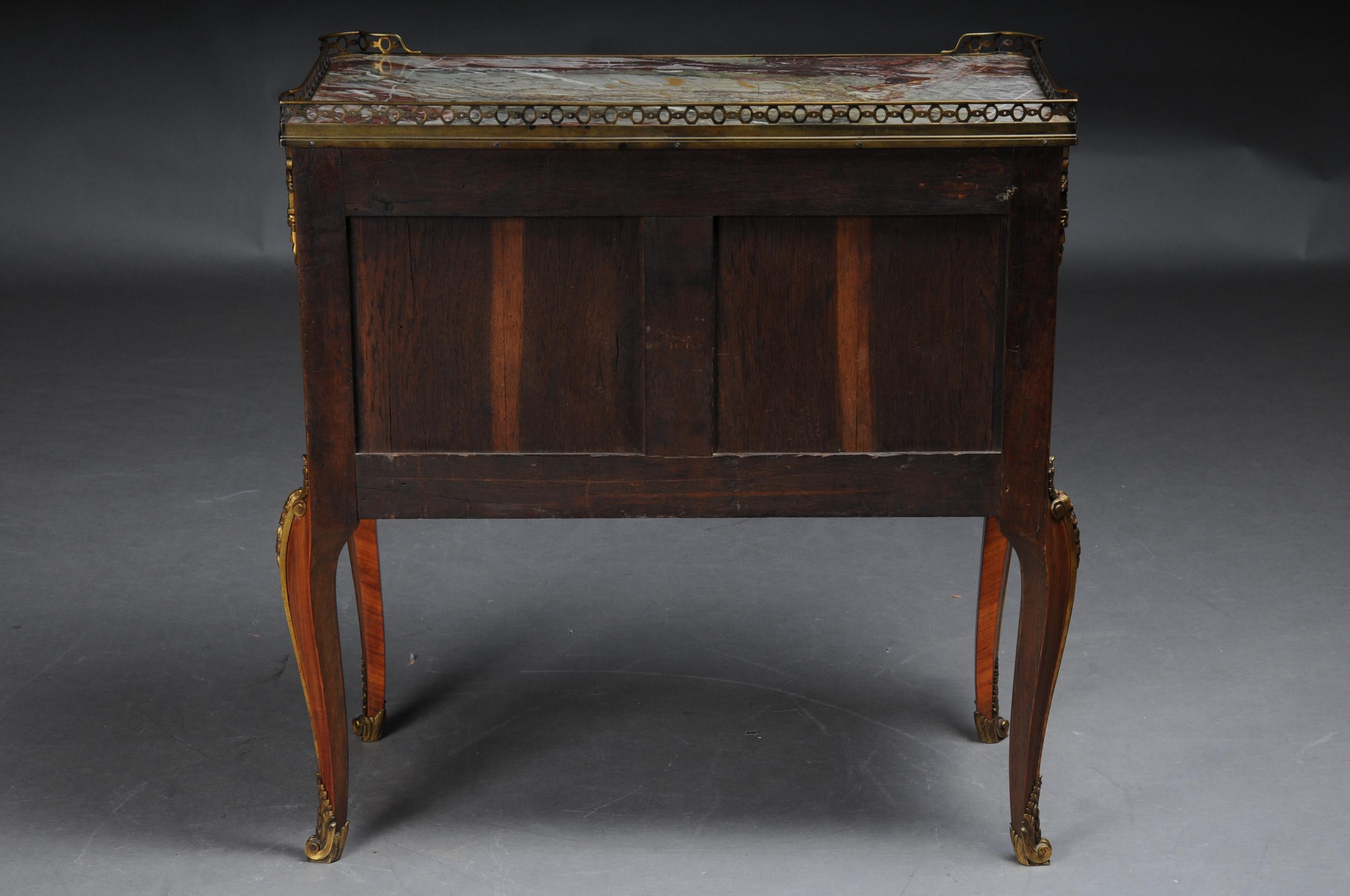 19th Century French Marquetry Dresser Transition, Napoleon III, circa 1870 For Sale 4