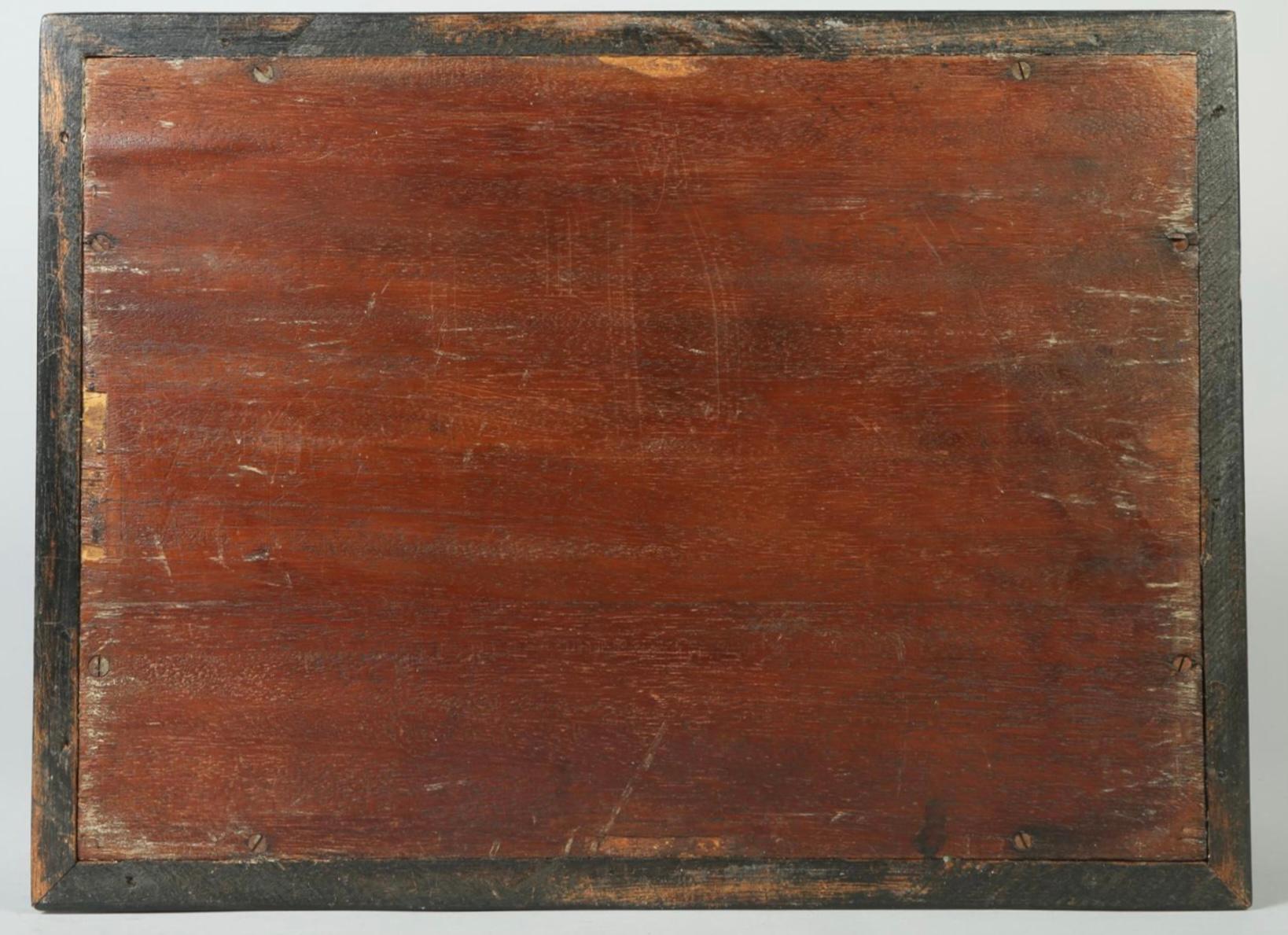 19th Century French Marquetry Inlaid and Ebonized Wood Box For Sale 5
