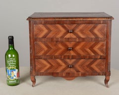 19th Century French Marquetry Miniature Sample Commode
