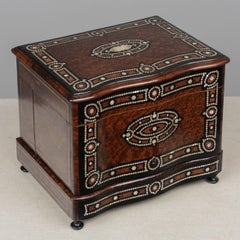 Set de carafes Tantale en marqueterie française du 19e siècle