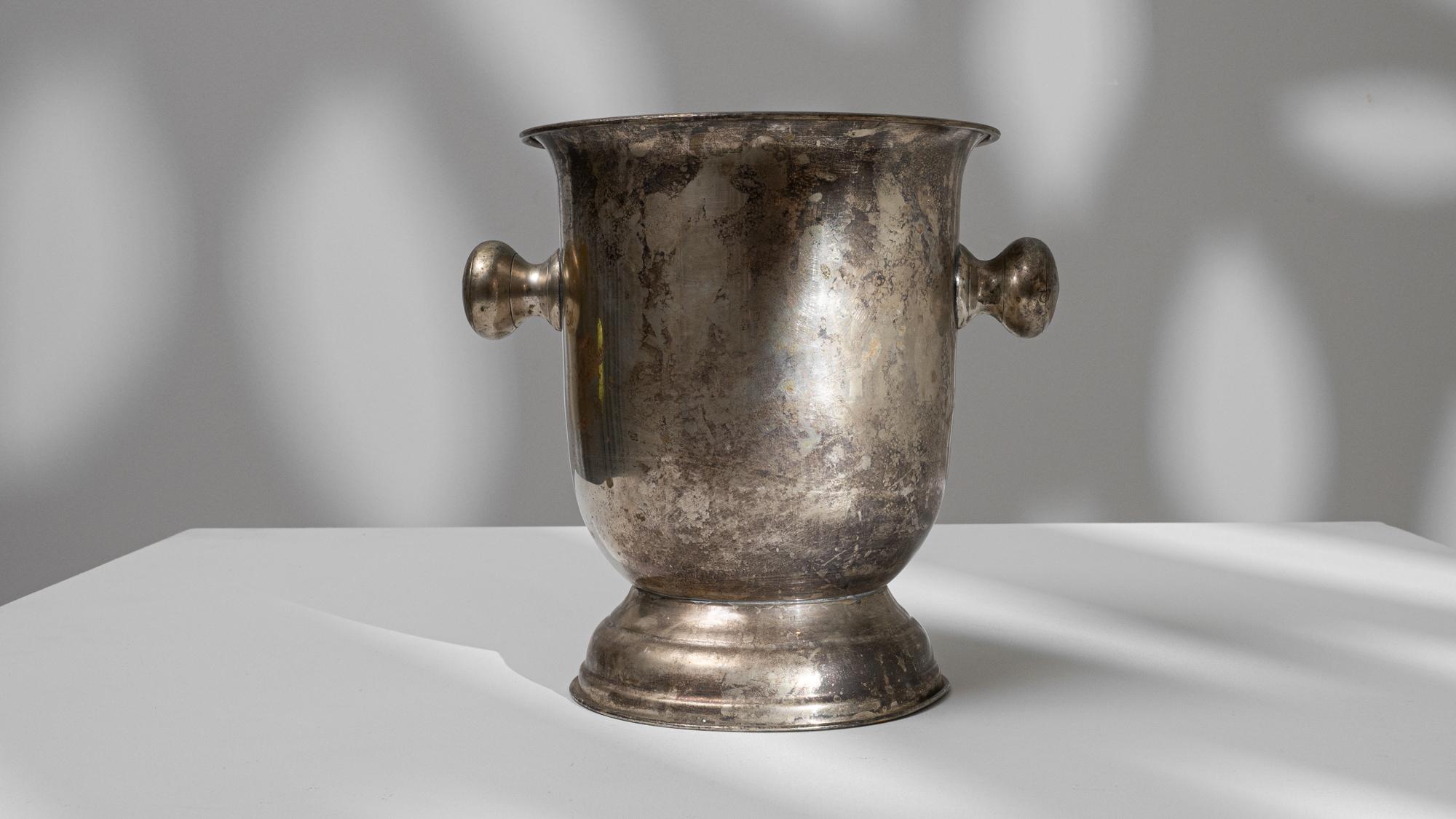 19th Century French Metal Ice Bucket For Sale 3
