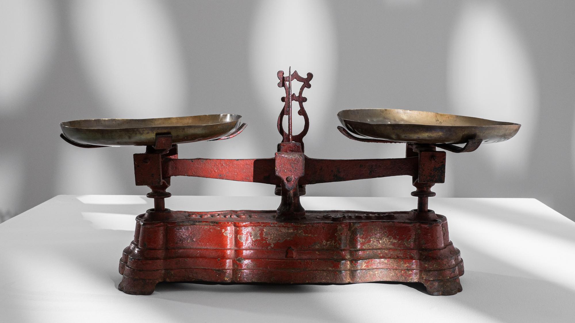 19th Century French Metal Scale For Sale 3