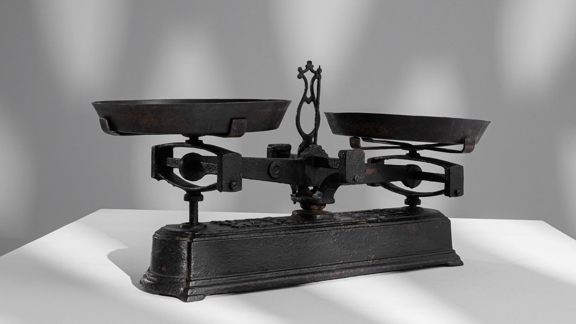 19th Century French Metal Scale For Sale 3