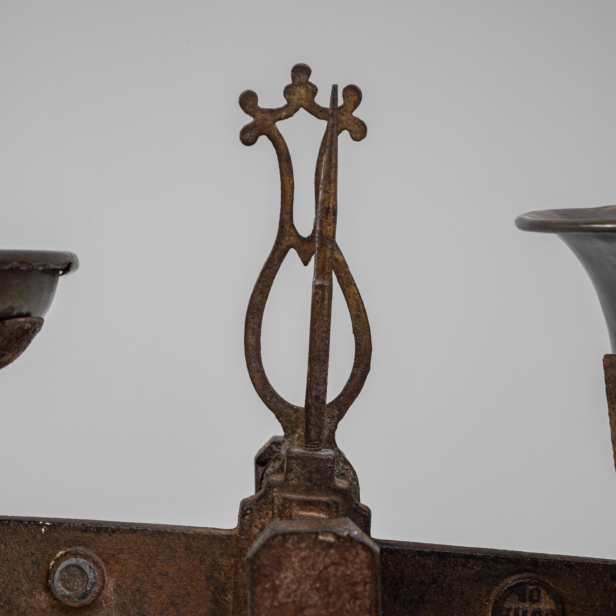 19th Century French Metal Scale For Sale 5