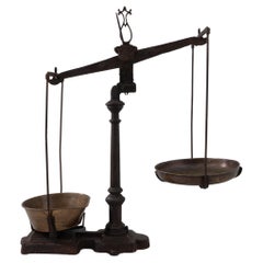 19th Century French Metal Scale