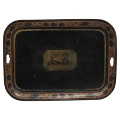 Vintage 19th Century French Metal Tray