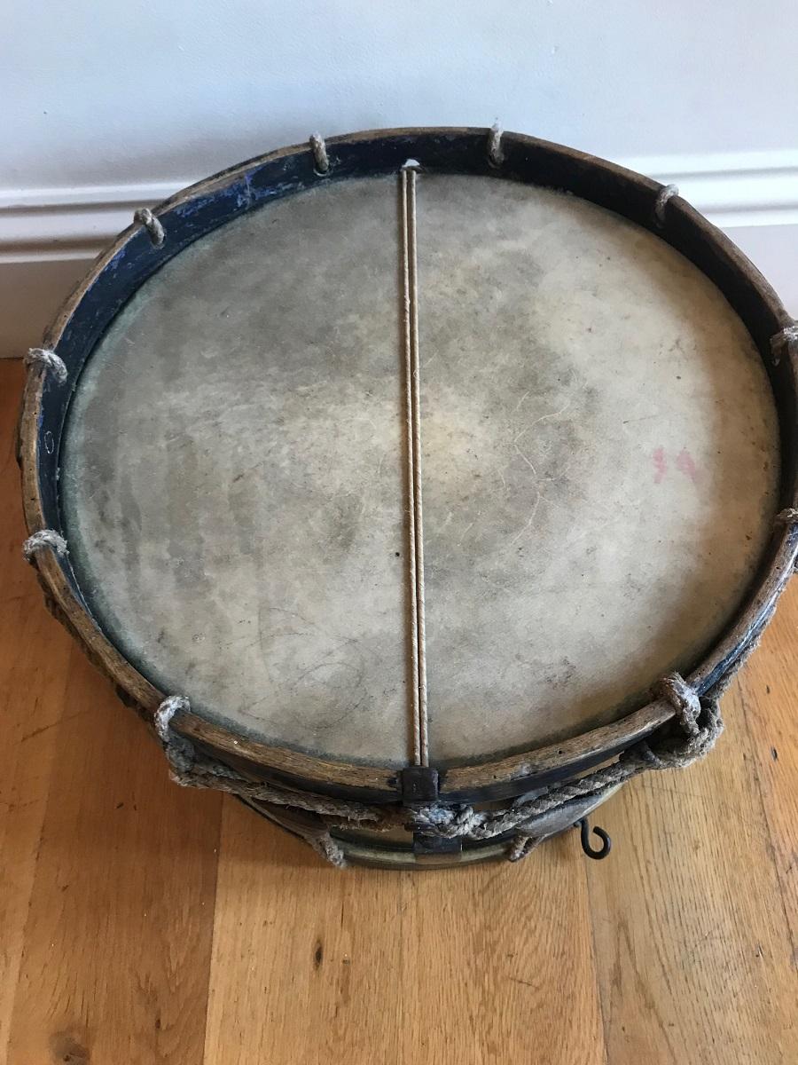 19th Century French Military Drum, Stamped Giroult Paris For Sale 2