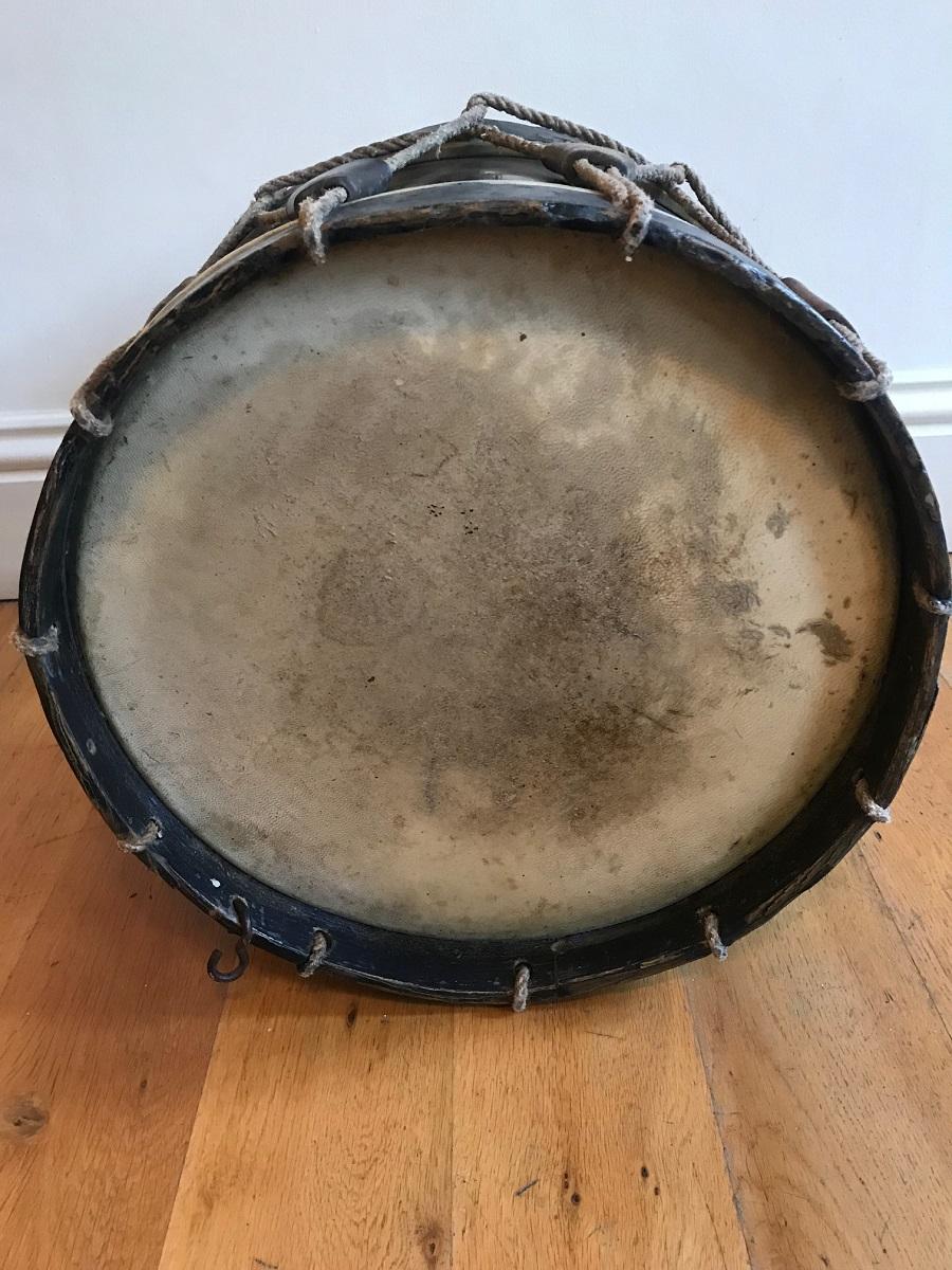19th Century French Military Drum, Stamped Giroult Paris For Sale 4