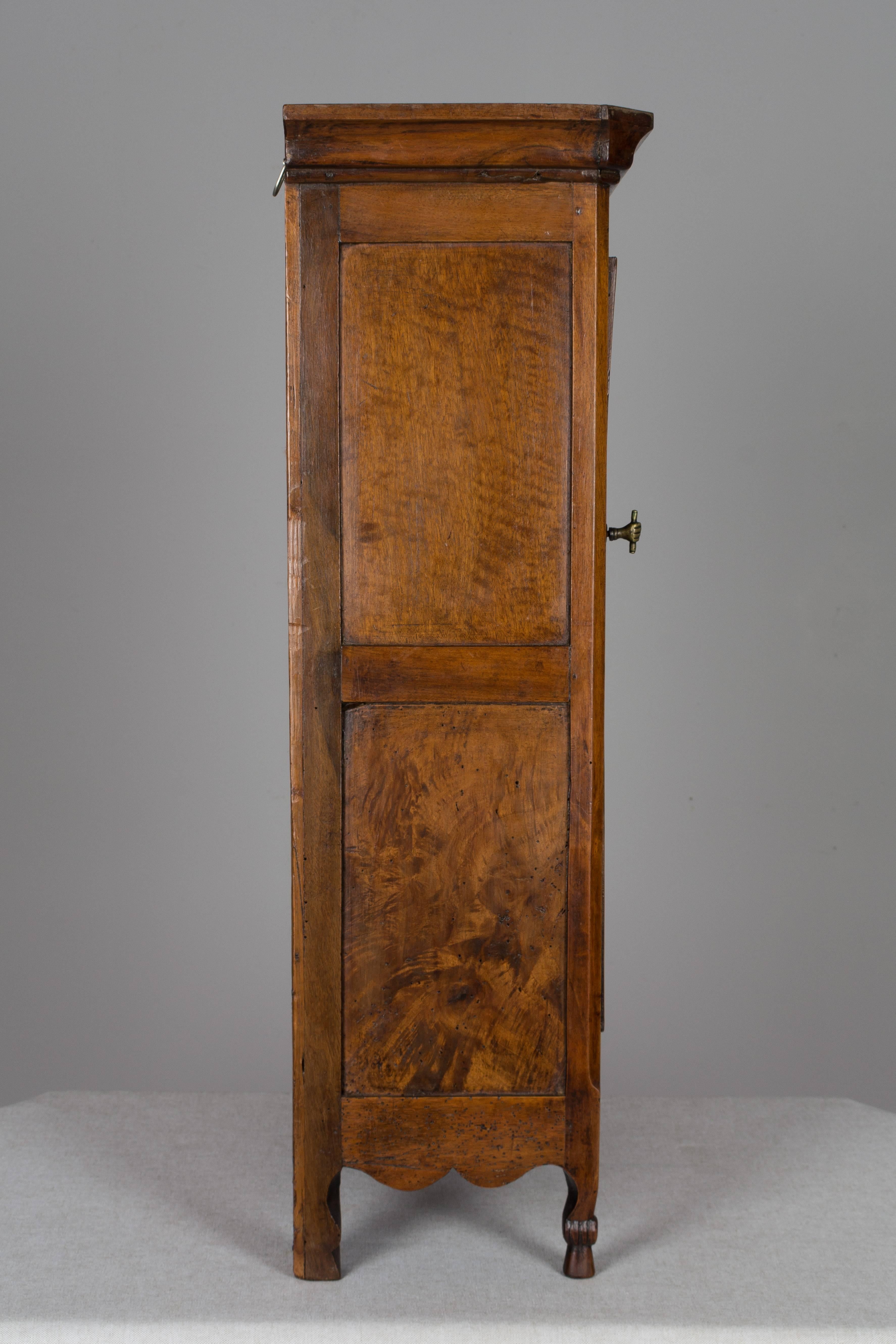 19th Century French Miniature Armoire or Provençal Verrio 2