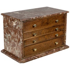 Antique 19th Century French Miniature Chest