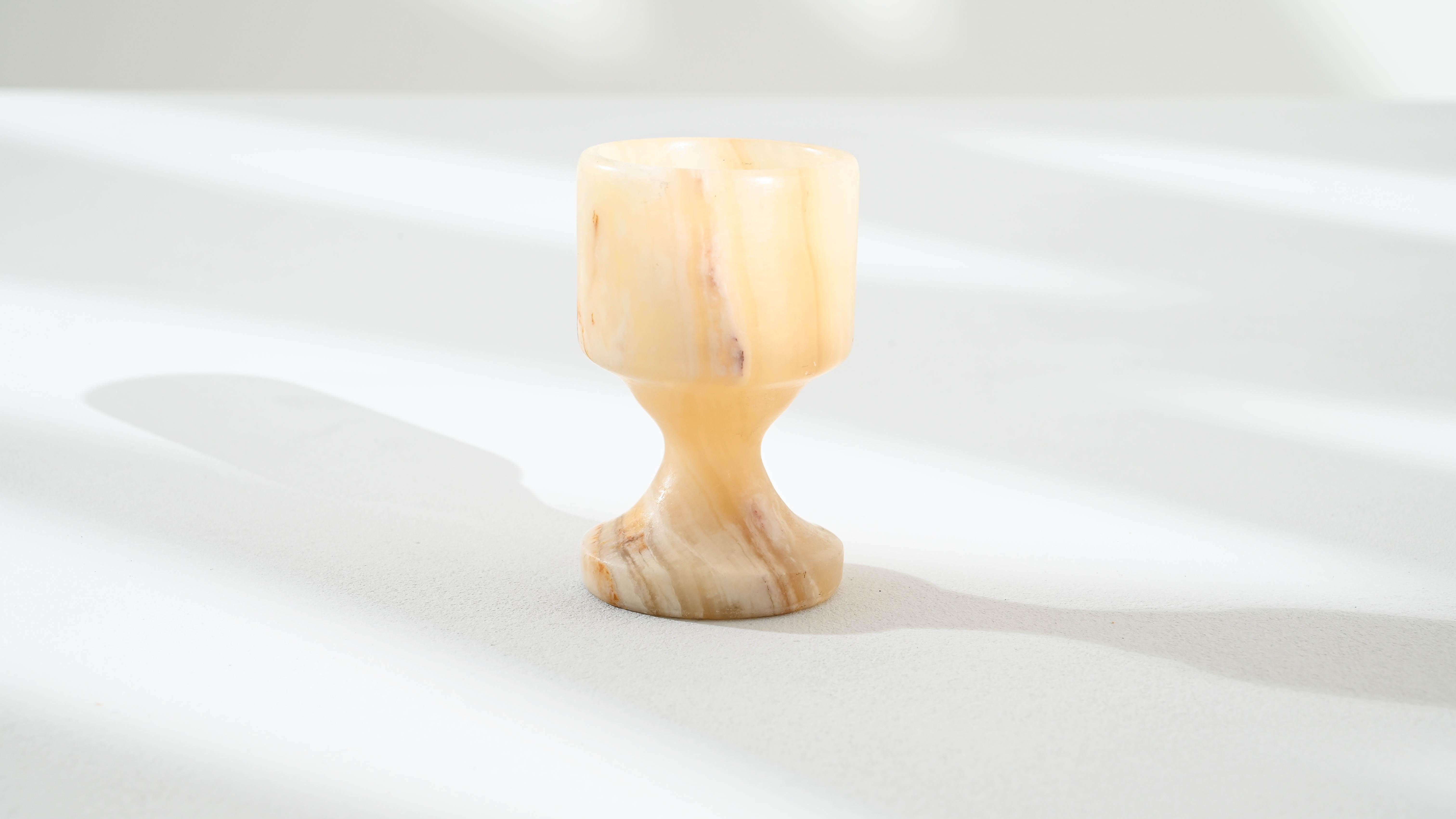 19th Century French Miniature Marble Chalice For Sale 3