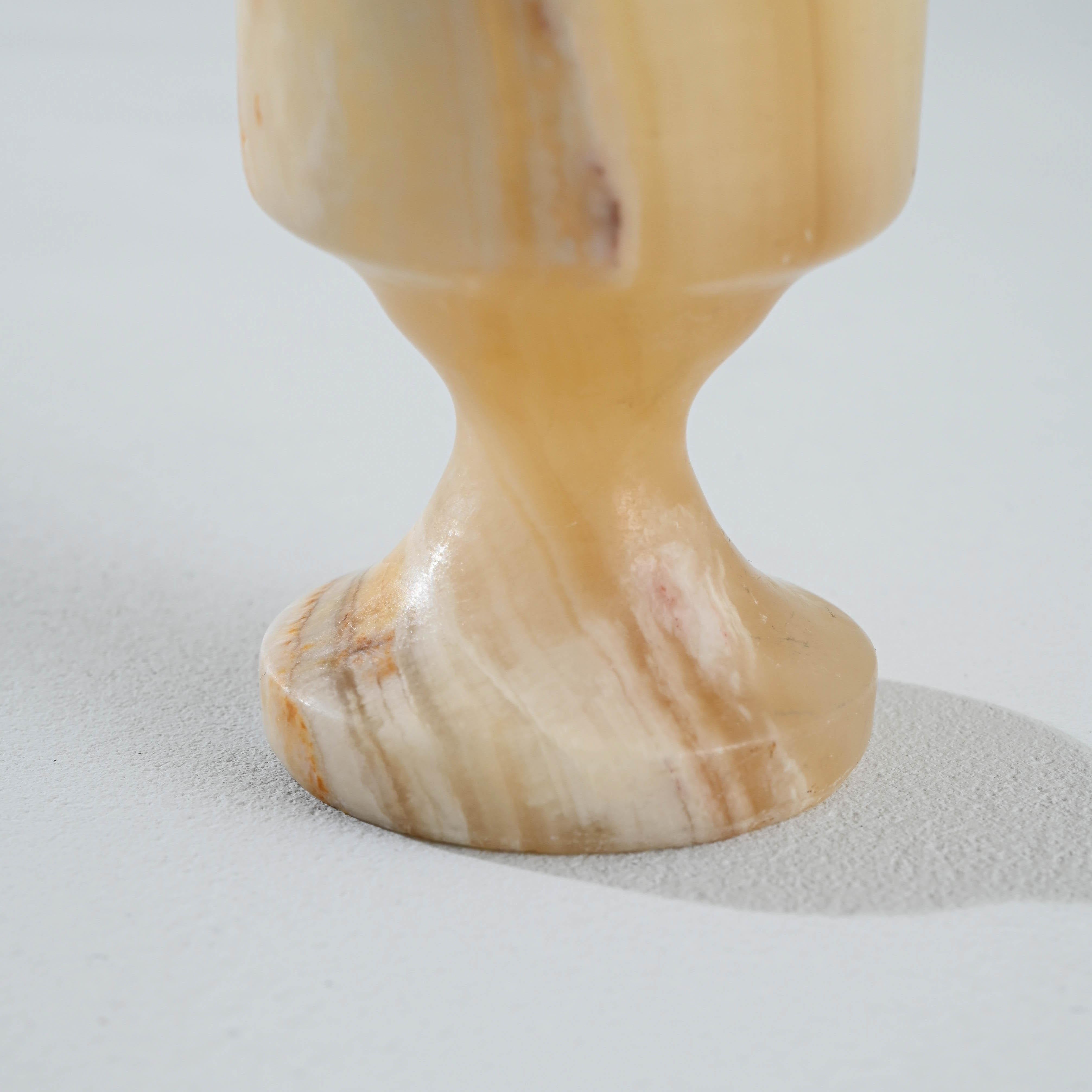 19th Century French Miniature Marble Chalice For Sale 5