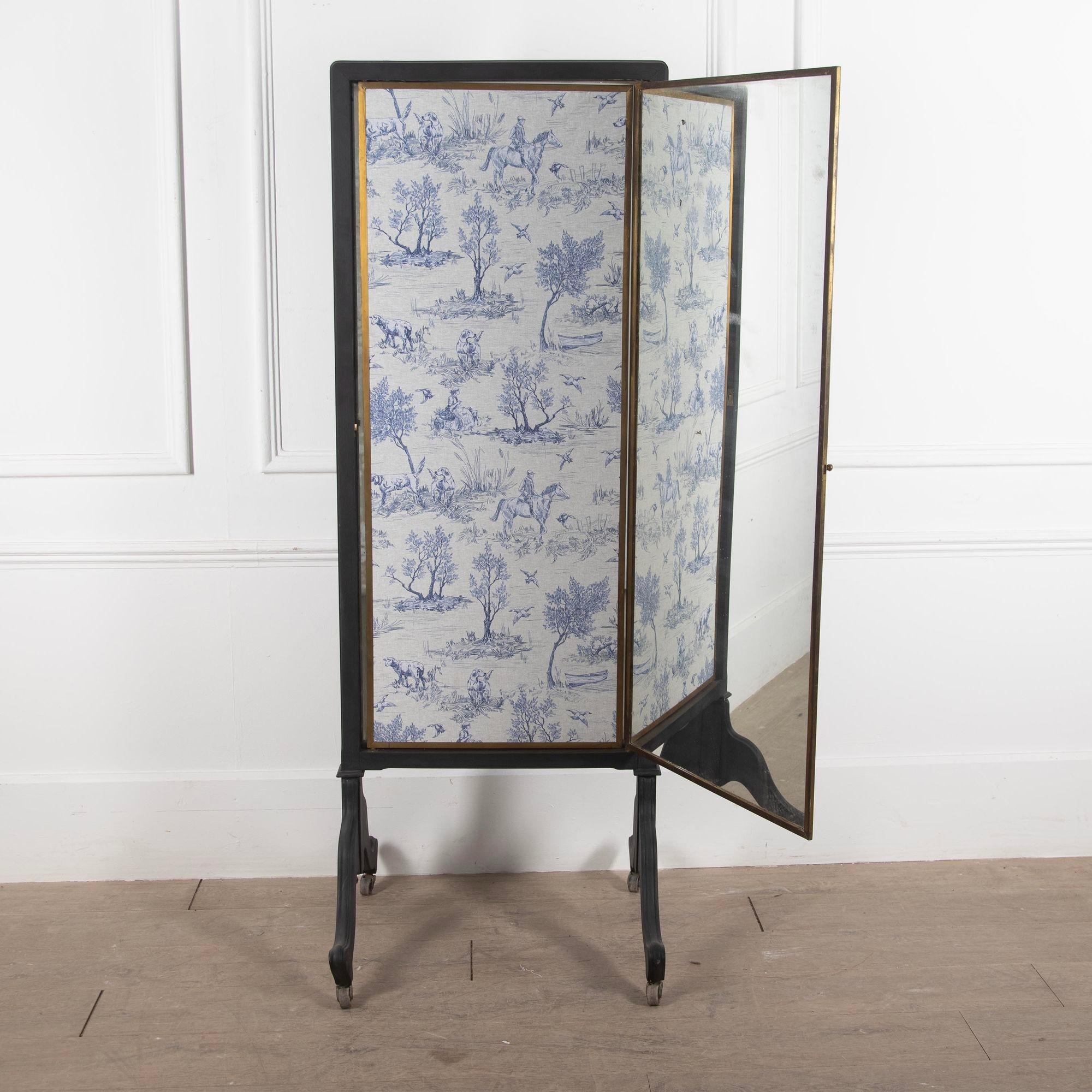 19th Century French Miroir Brot Tailors Mirror For Sale 1