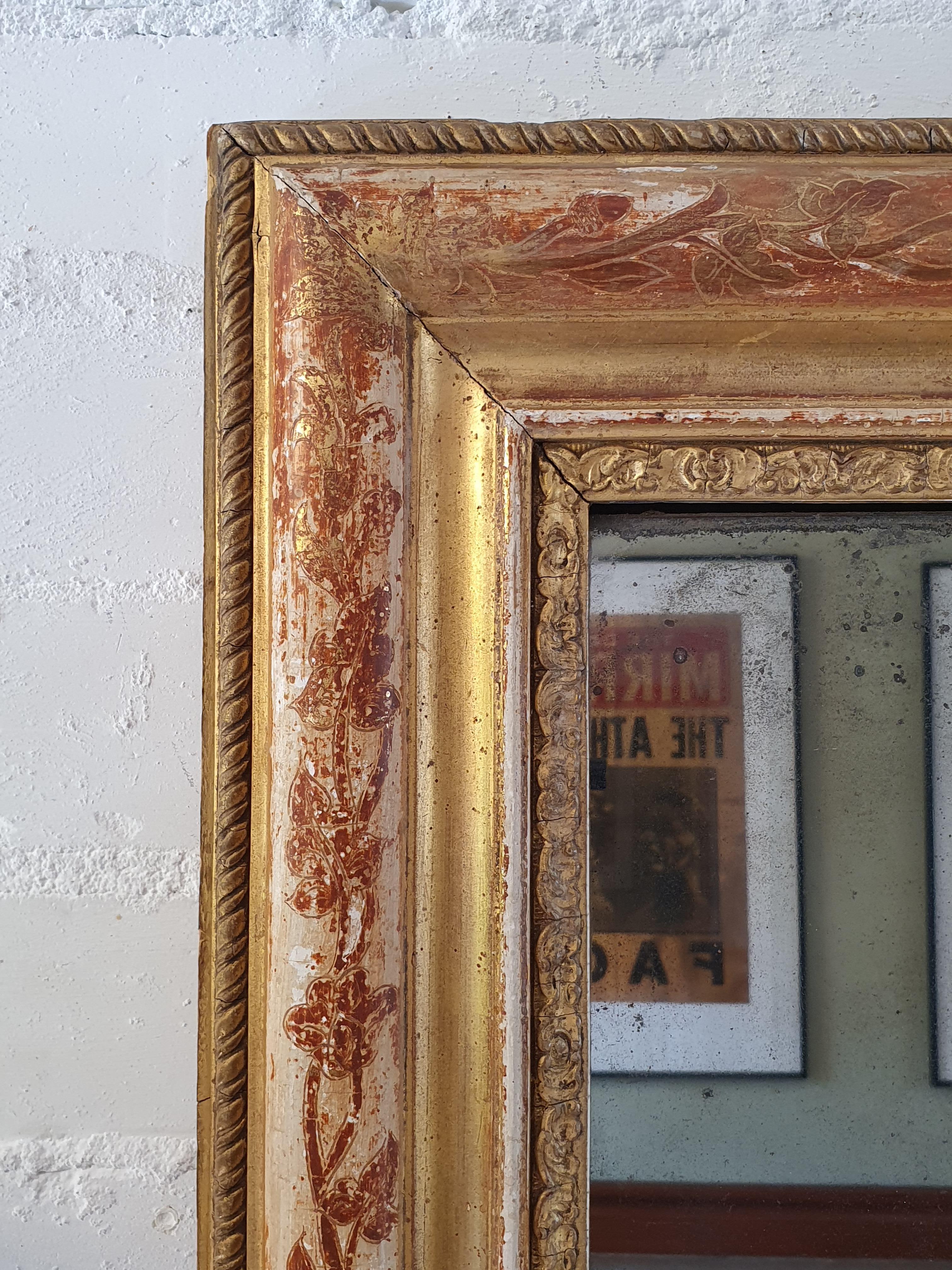 Napoleon III 19th Century French Mirror For Sale