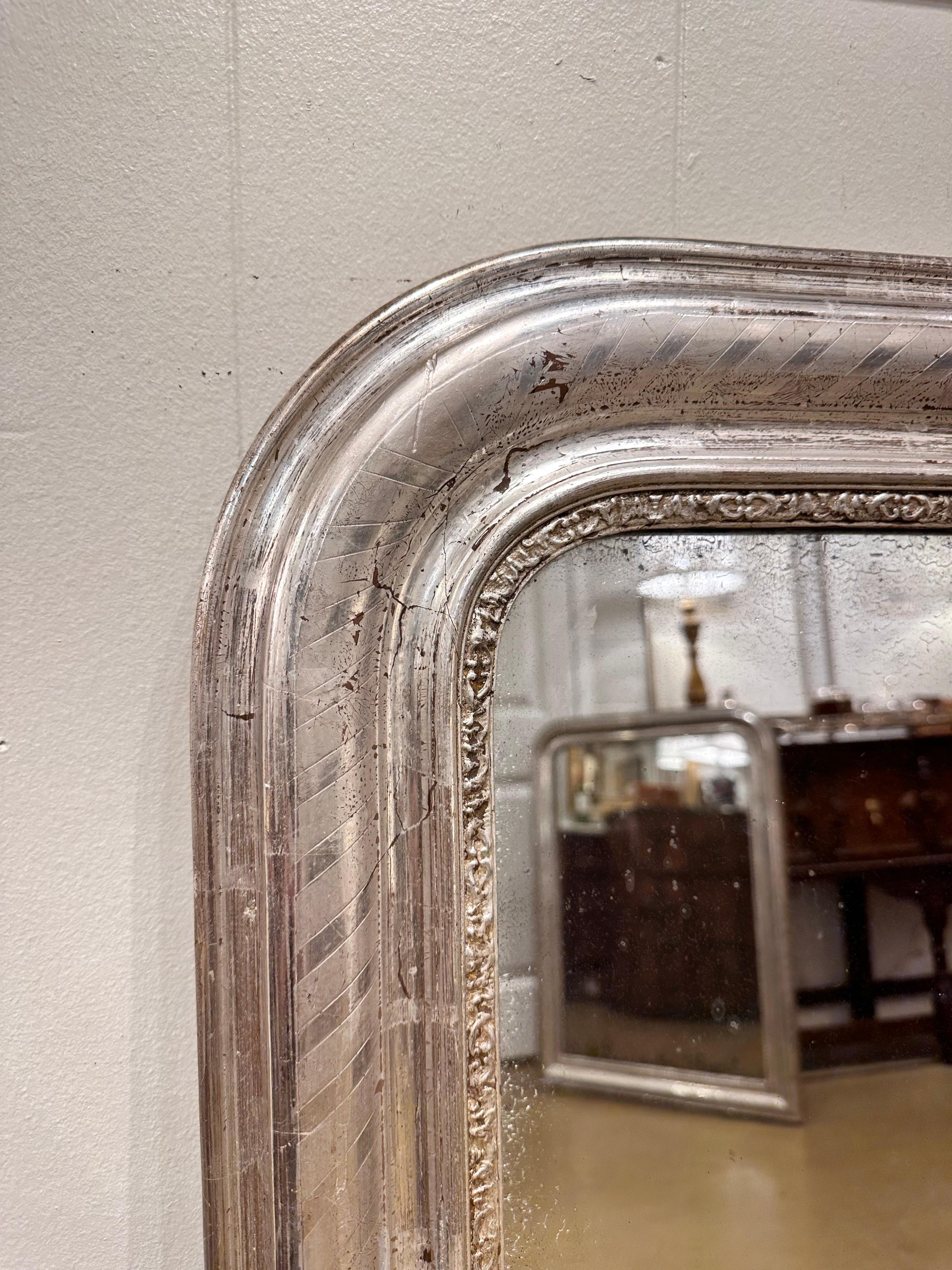 19th Century French Mirror In Good Condition For Sale In Nashville, TN